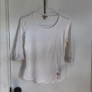 Women’s Burberry half sleeve tee